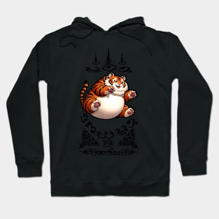 Thai Tattoo Parody "Sak Yant Tiger" Hoodie